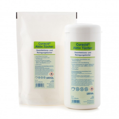 CURACID Aktiv 2000 Runddose-Refill, Desinfektionstücher