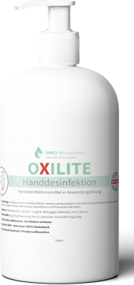 Oxilite-H Händedesinfektion mit Klappverschluss/Pumpspender 500 ml
